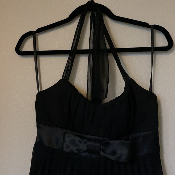 Little Black Dress/Halter Cocktail Dress Size M - Picture 2 of 5